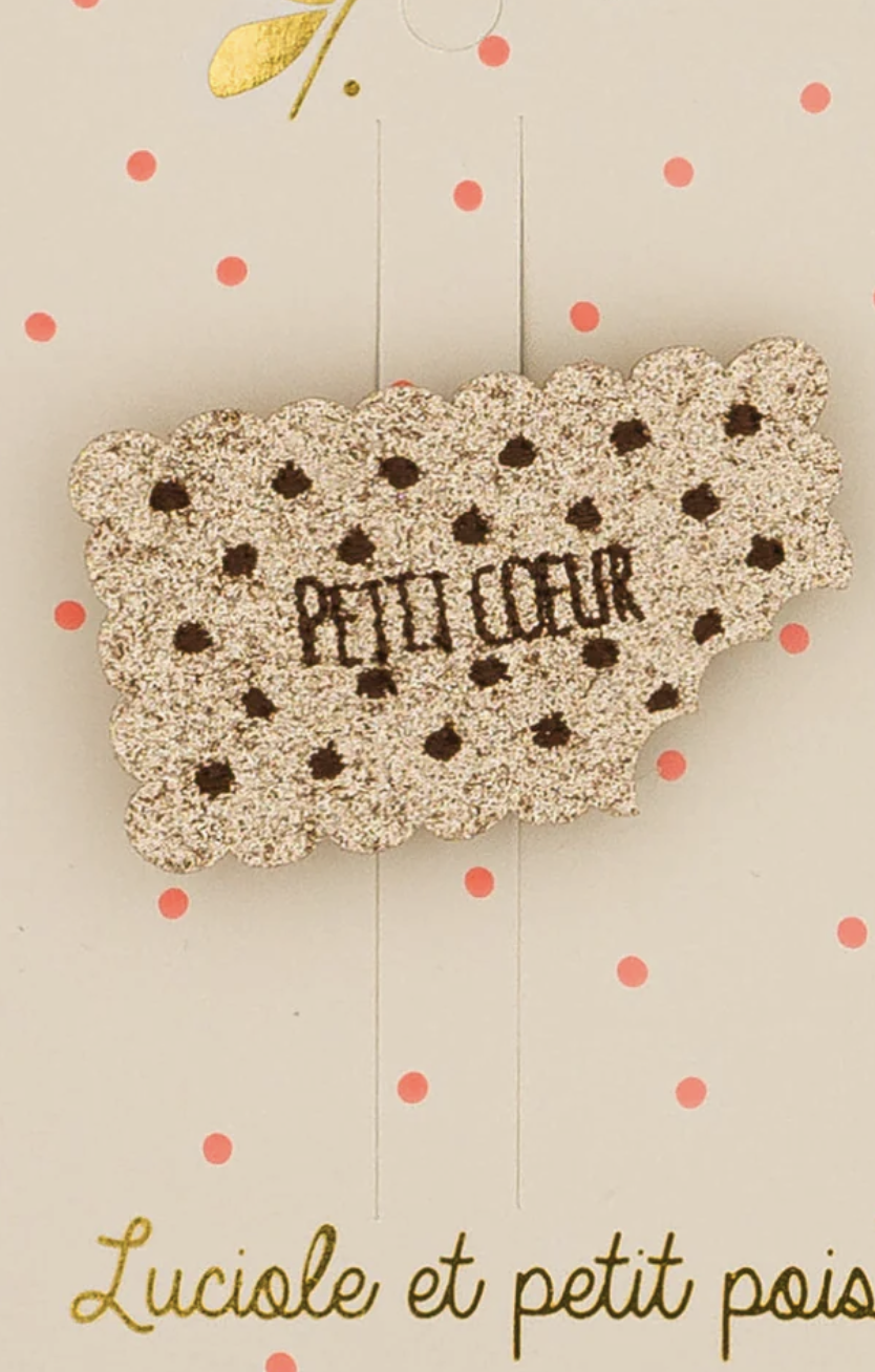 Broche - Biscuit d'amour