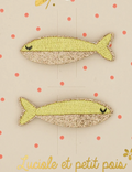 Barrettes - Poisson Jaune - Fishy