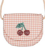 Sac à main en tissu - Cerise