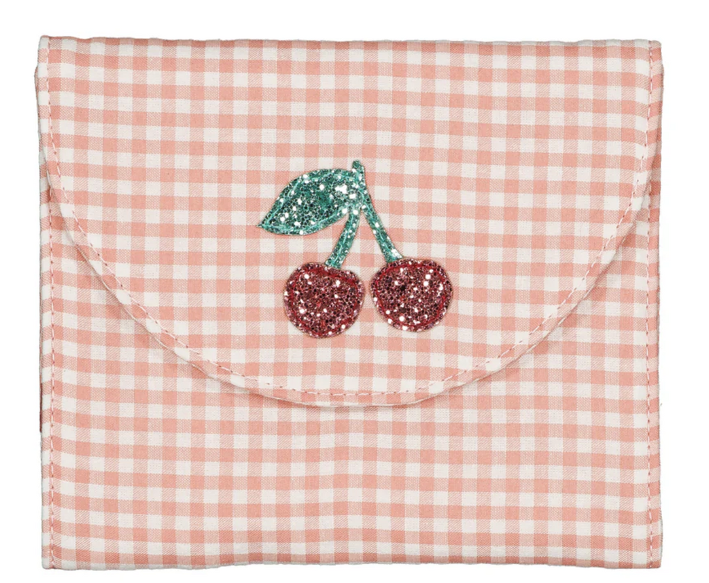 Pochette Porte-Barrettes - Cerise