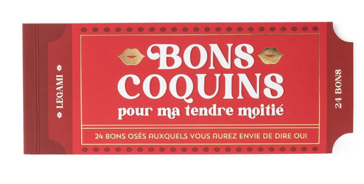 Carnet de 24 Bons Coquins