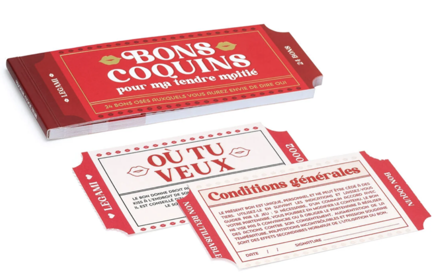 Carnet de 24 Bons Coquins