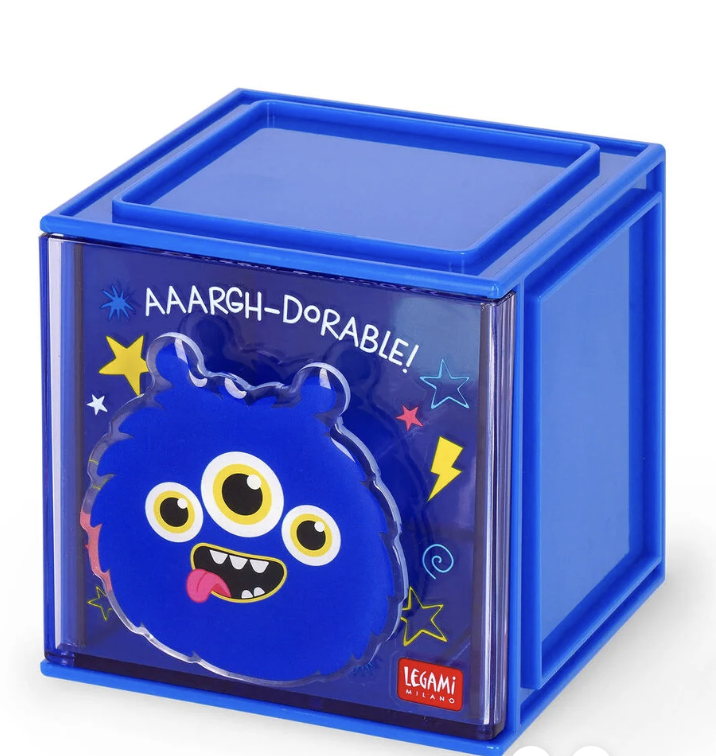 Boite empilable de bureau - Monster
