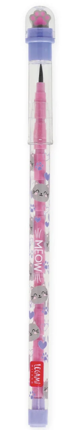 Crayon empilables avec gomme - Kitty