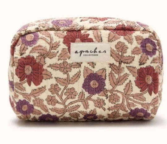 Trousse small Gaya - Cœur Macadamia Fire