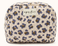 Trousse small Gaya - Léopard Macadamia