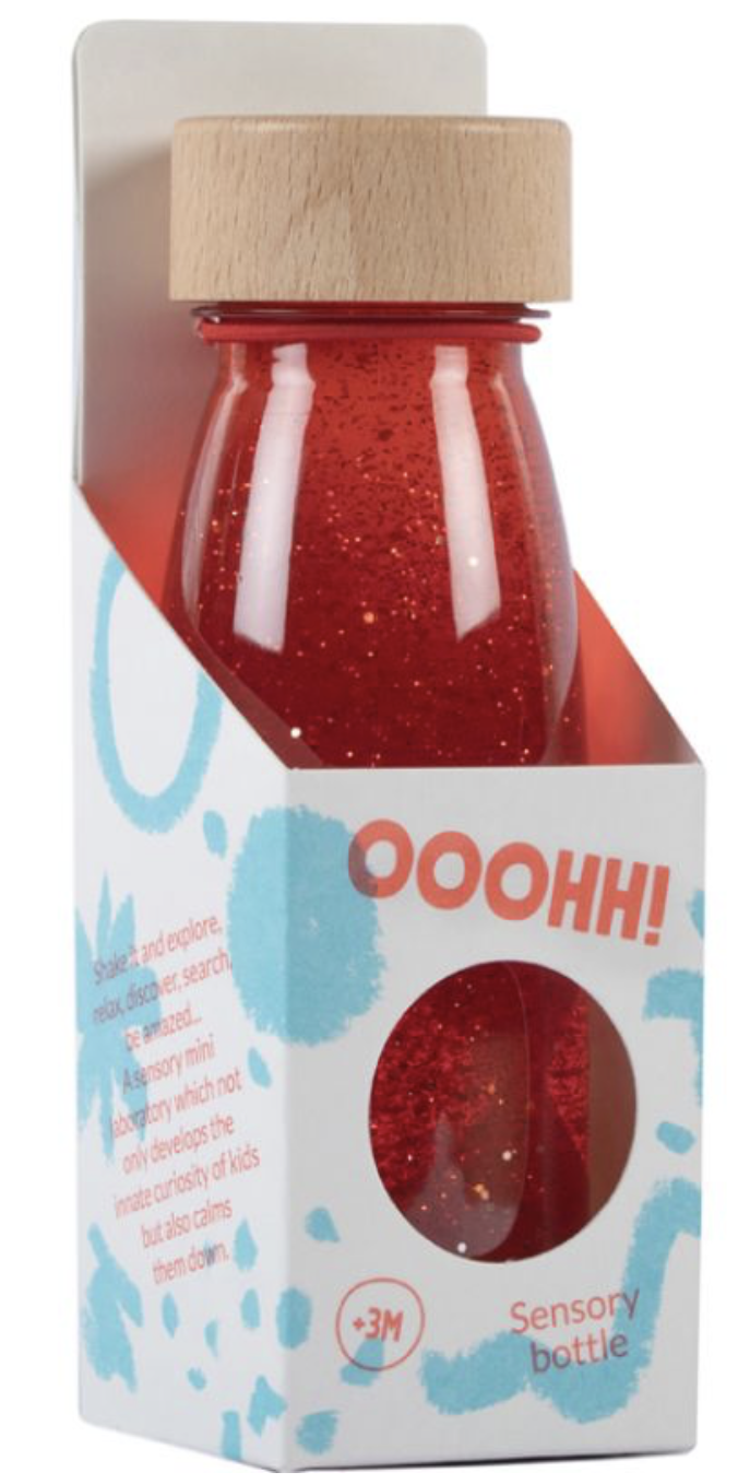 Bouteille sensorielle - FLOAT - Red