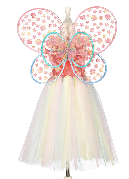 Déguisement - Robe Flora et ses ailes - Diff Taille