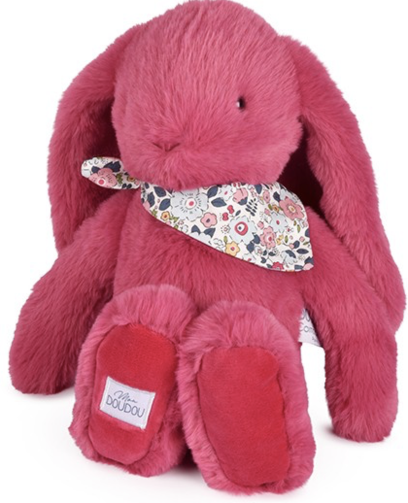 Lapin Fleurette - Fuchsia 35 cm