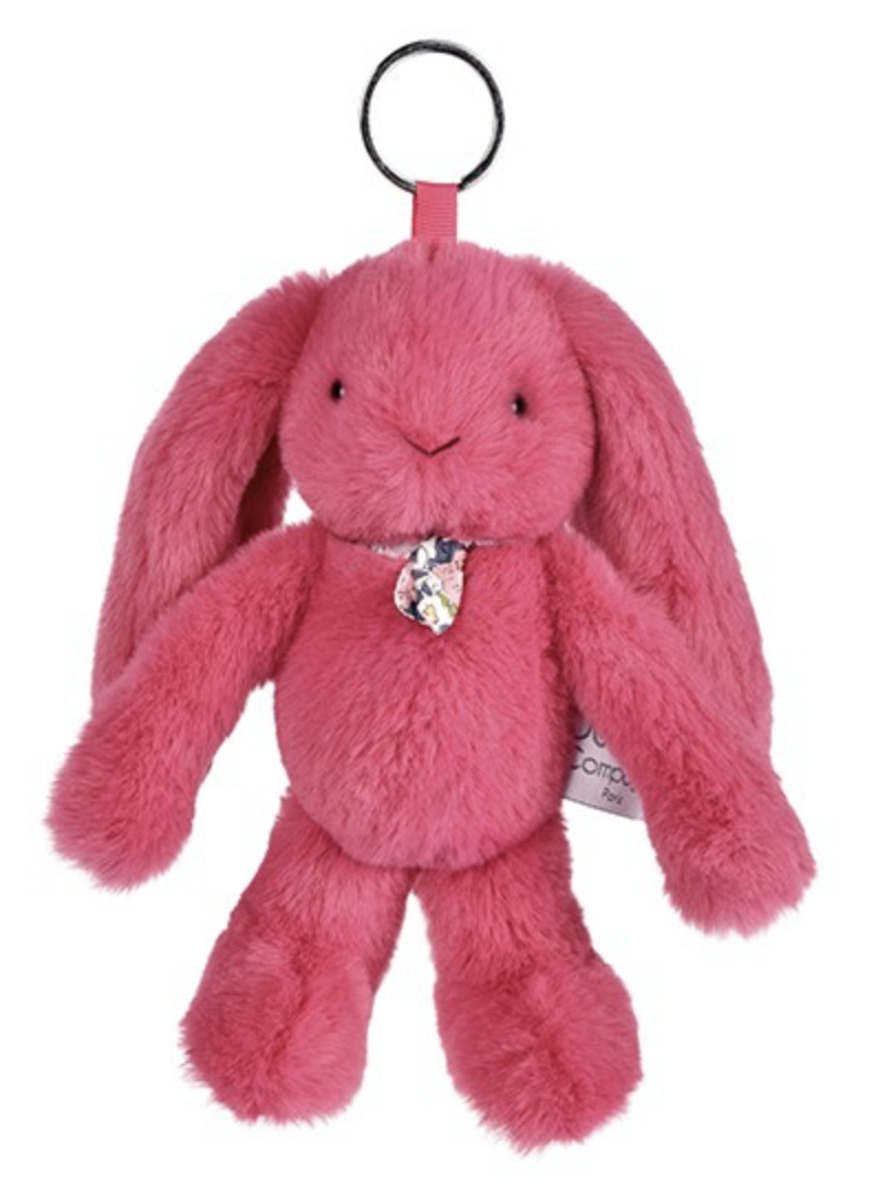 Porte clé - Lapin Fleurette - Diff couleurs