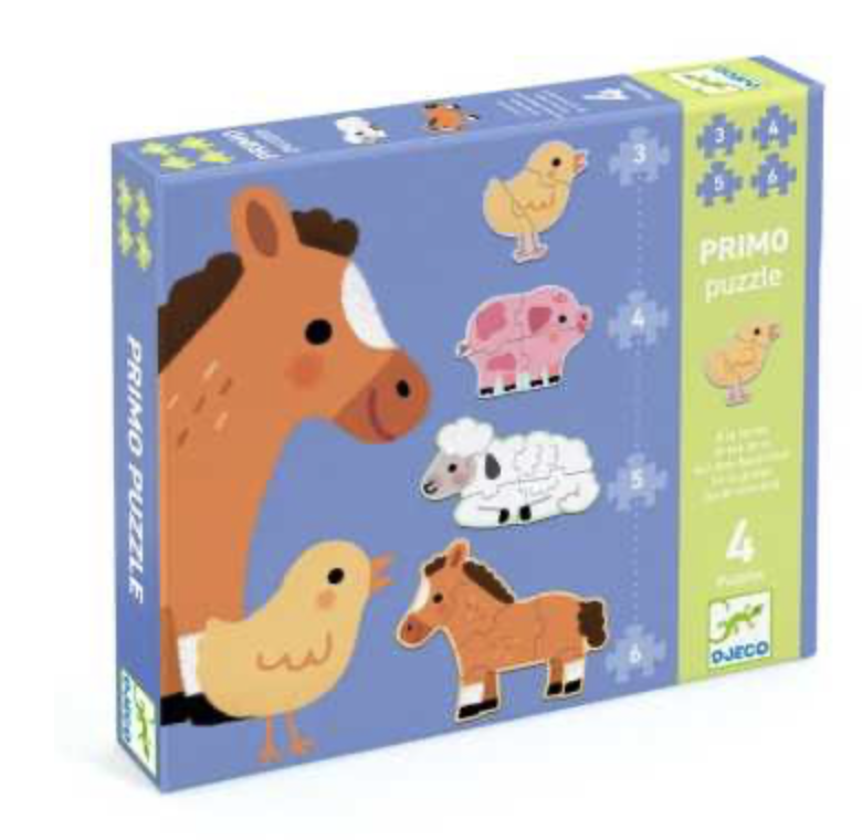 Puzzle primo - A la ferme