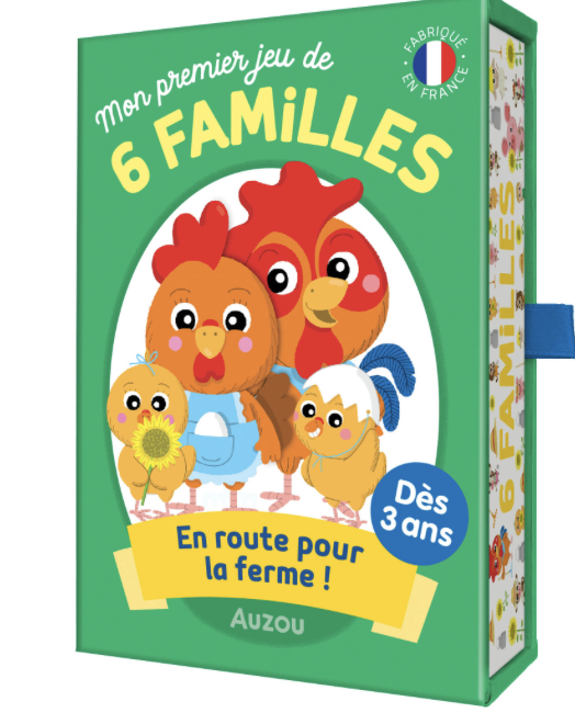 Jeu de cartes - Jeu de 6 familles - En route pour la ferme