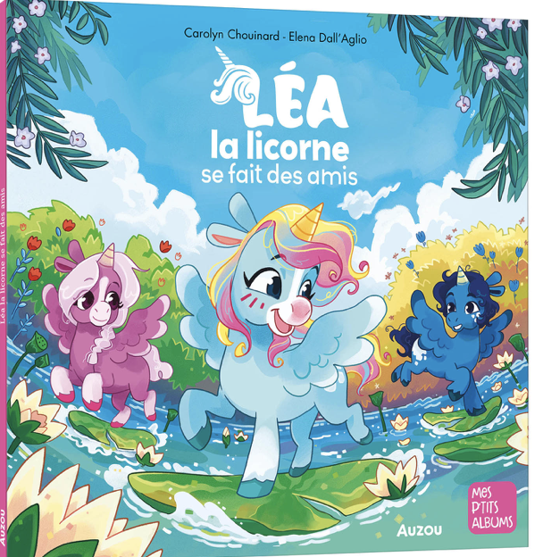 Léa, la licorne se fait des amis