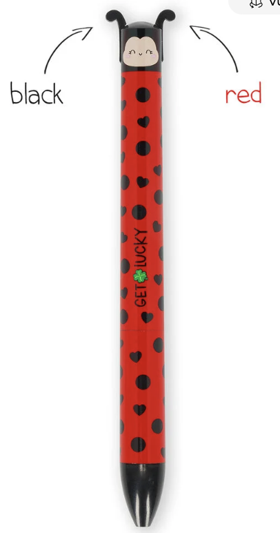 Stylo à bille deux couleurs - Ladybug