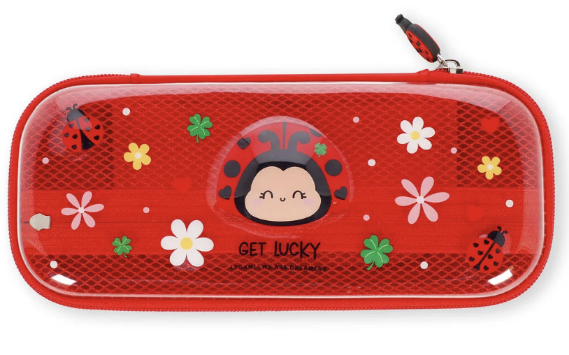 Trousse transparente rigide - Ladybug