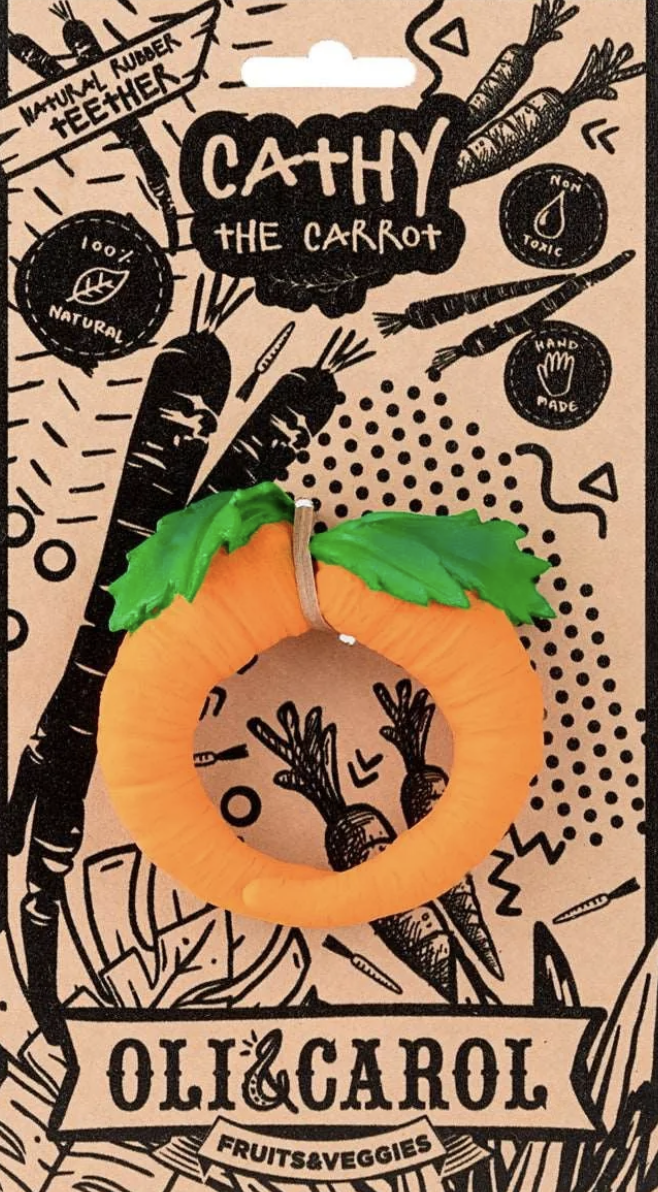 Anneau de dentition - Cathy la carotte
