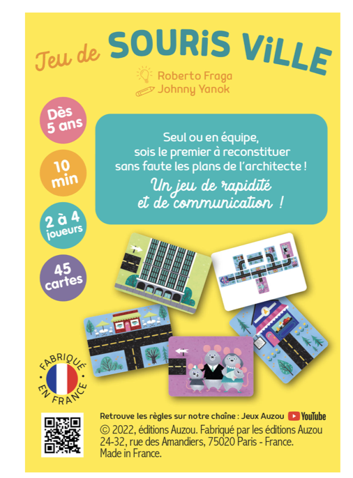 Jeu de cartes - Souris ville