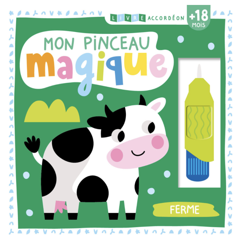 Livre accordéon - Mon pinceau magique - Ferme