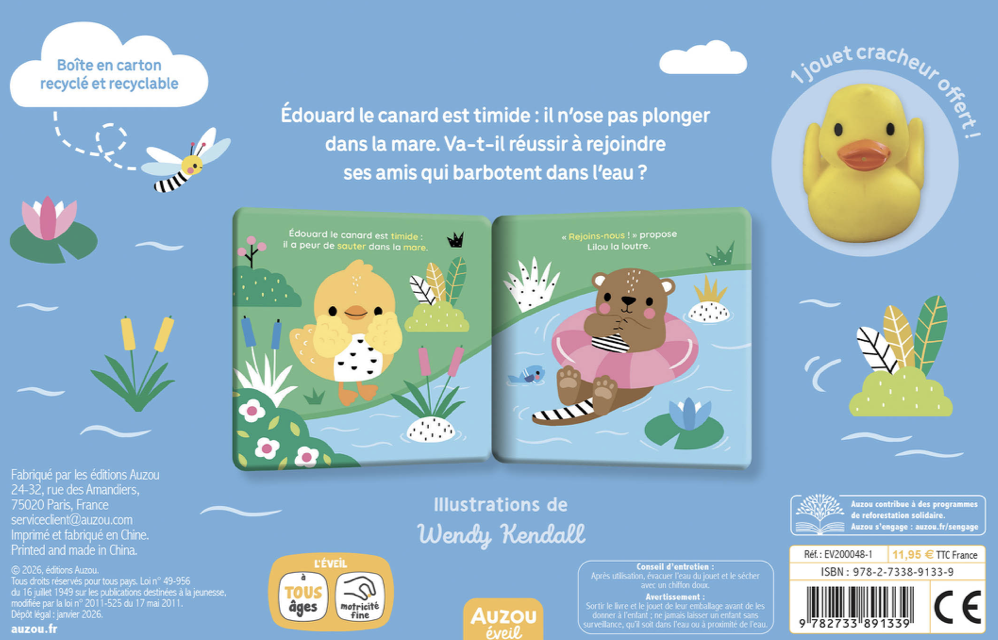 Coffret de bain - Edouard le canard