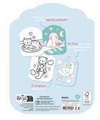 Coloriages fluo - Les bébés animaux