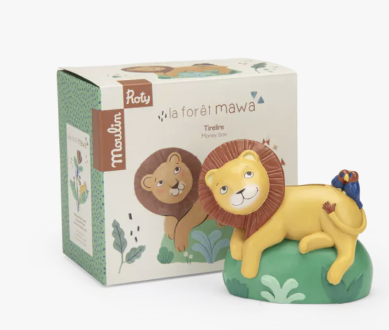 Tirelire - Lion - La Forêt Mawa