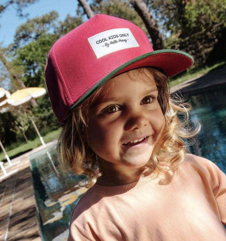 Casquette Hello Hossy - Mini Fuchsia