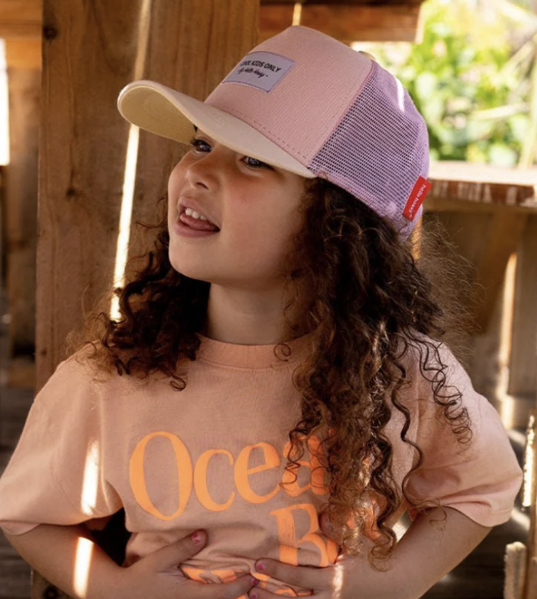 Casquette Hello Hossy - Mini Powder Pink