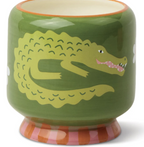 Bougie Adopo en céramique - Crocodile