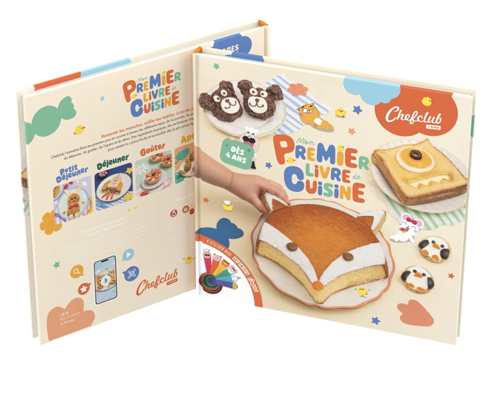 Livre cuisine - Mon premier livre de cuisine - Chefclub