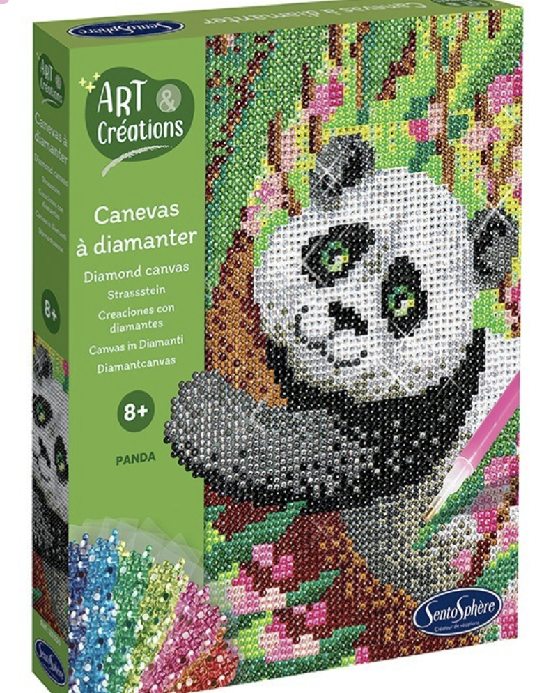 Canevas à diamanter - Panda
