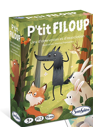 Jeu de cartes - P'tit Filoup