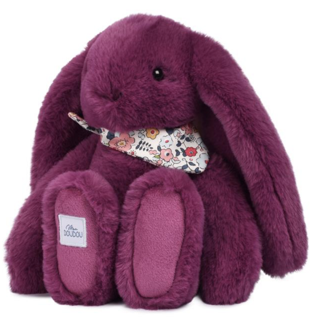 Lapin Fleurette - Prune 25 cm