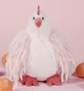 Peluche - Poule rose