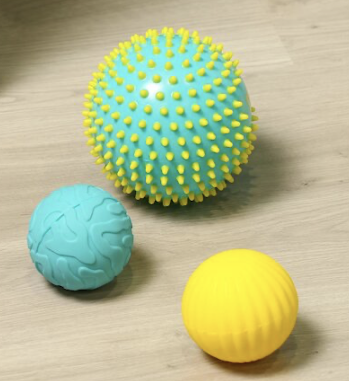 Balles sensorielles - Bleues