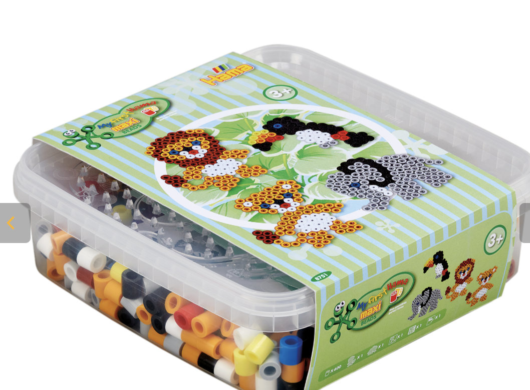 Maxi perles et plaque - Animaux