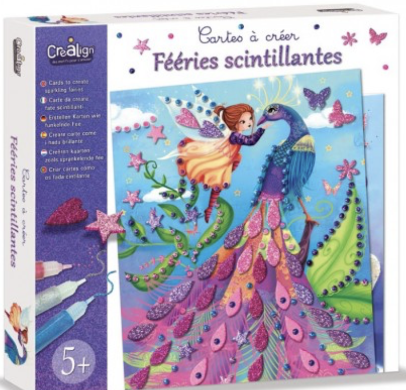 Cartes à créer - Féerie scintillantes