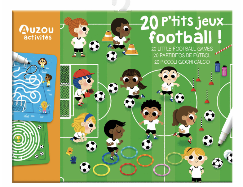 Ma pochette de jeux - 20 p'tits jeux football