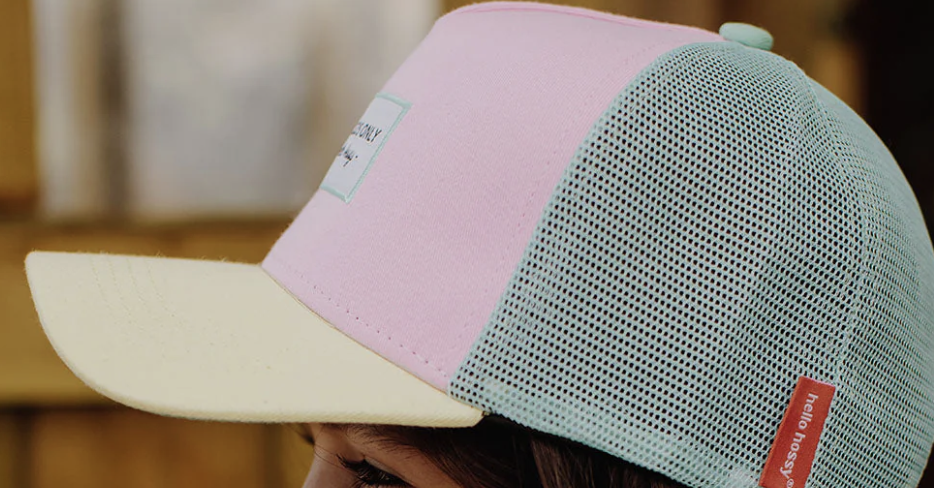 Casquette Hello Hossy - Mini Poppy