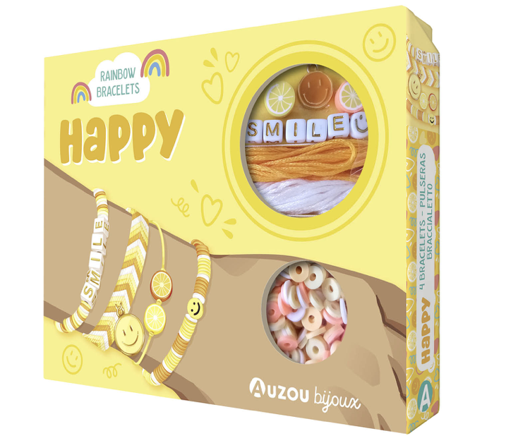 Rainbow Bracelet - HAPPY