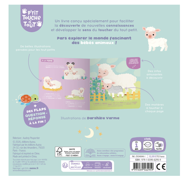 P'tit touche à tout - Les bébés animaux