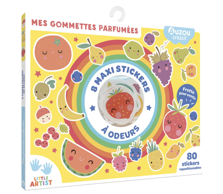 Ma pochette d'artiste - Mes Gommettes parfumées