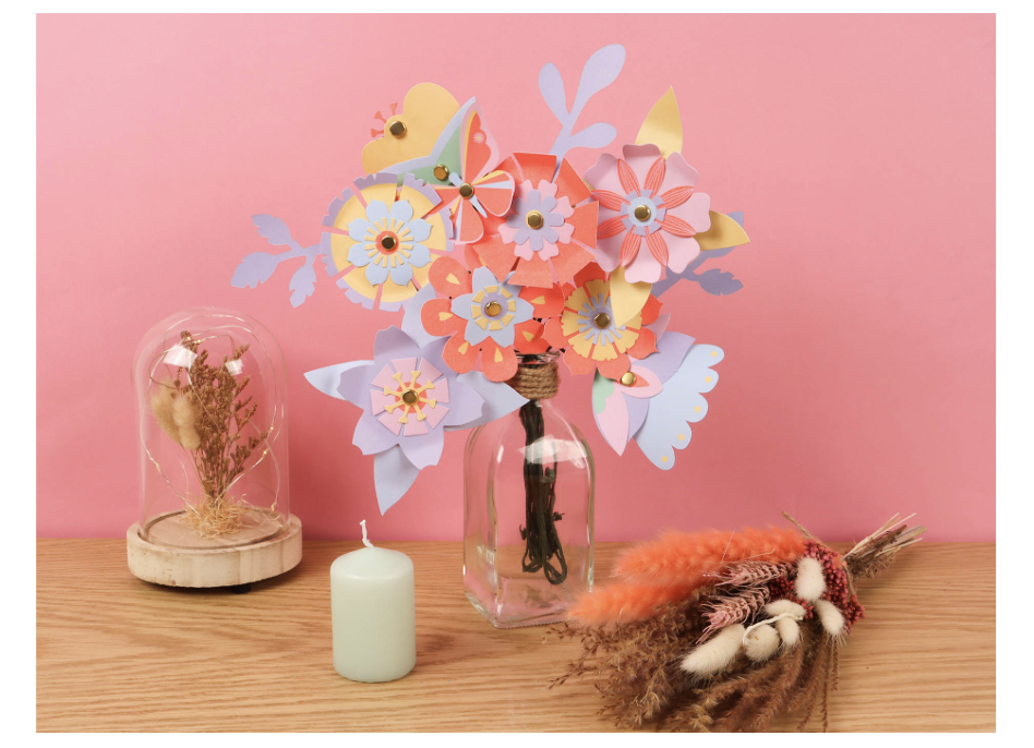 Ma pochette d'artiste - Bouquet de fleurs