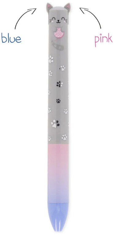 Stylo à bille deux couleurs - Kitty