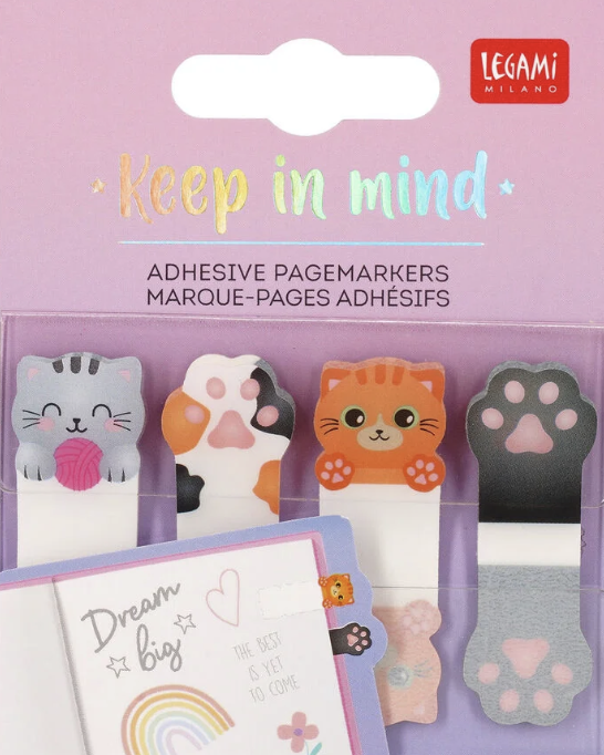 Marque pages adhésifs - Kitty