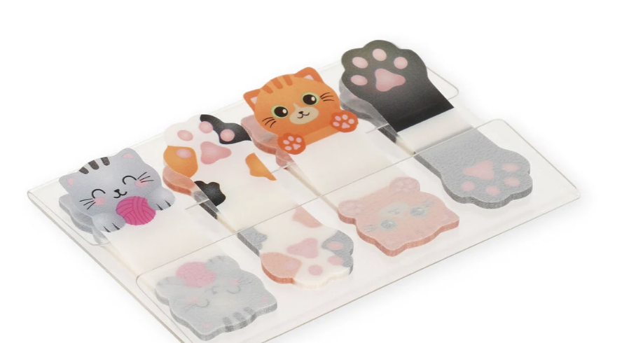 Marque pages adhésifs - Kitty