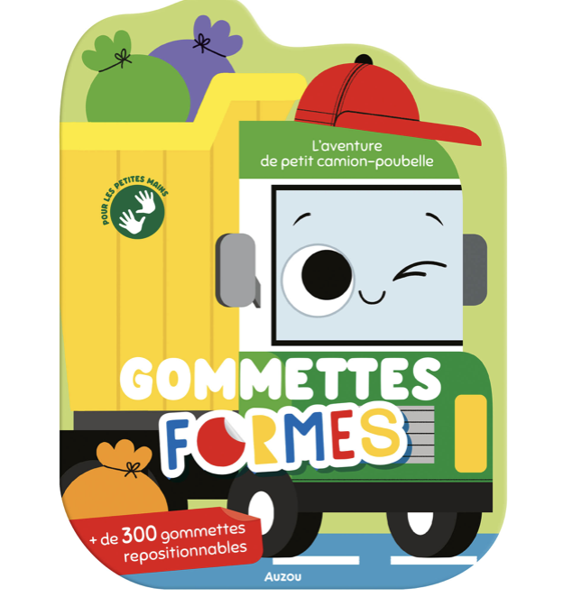 L’aventure du petit camion poubelle - Gommettes formes