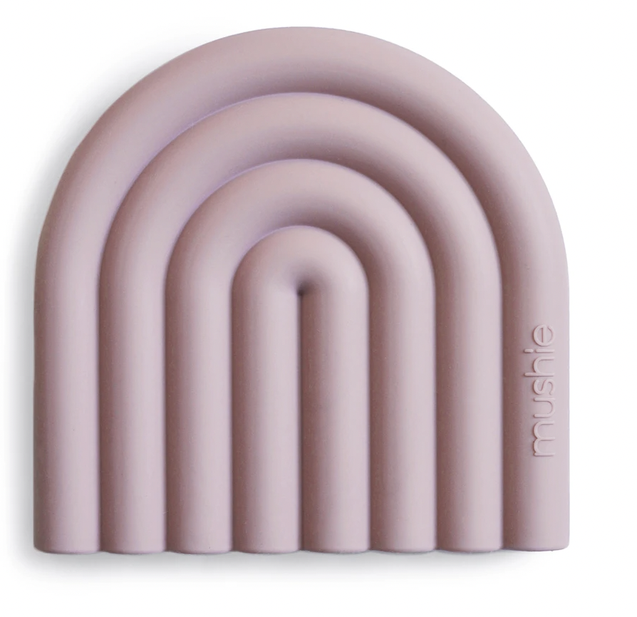 Anneau de dentition- Arc-en-ciel Mauve