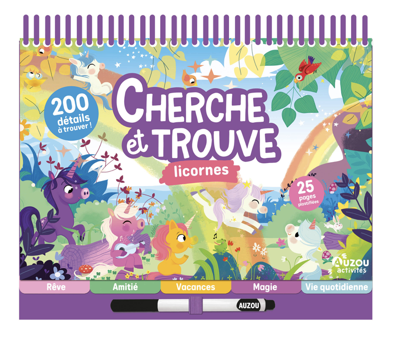 Cherche et trouve - Licornes