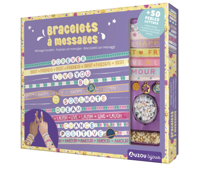 Bracelets à messages - Ma boite à bijoux