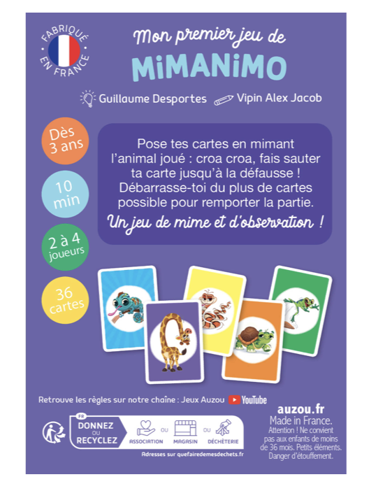 Jeu de cartes - Mimanimo